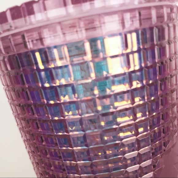 Starbucks Holiday 2020 Pink Gride Cold Cup 24 oz - Picture 6 of 6